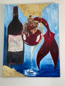 Ocean Wine  18x24
